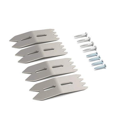 4Pcs Woodworking Limit Clamp Set Aluminum Alloy Wood Fixing Clamp with Accurate Positioning for Various Woodworking Projects