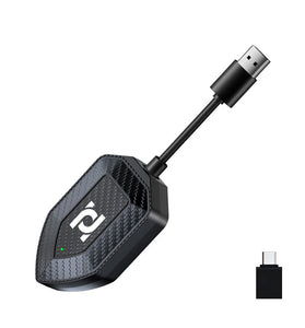 2 In 1 Wireless Carplay Box Wired To Wireless Carplay Module Smart Car Machine Interconnection Box Plug And Play Wireless Carplay Android Auto