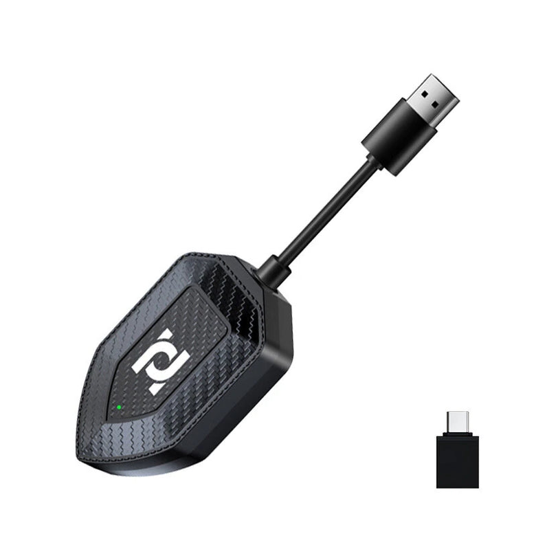 2 In 1 Wireless Carplay Box Wired To Wireless Carplay Module Smart Car Machine Interconnection Box Plug And Play Wireless Carplay Android Auto