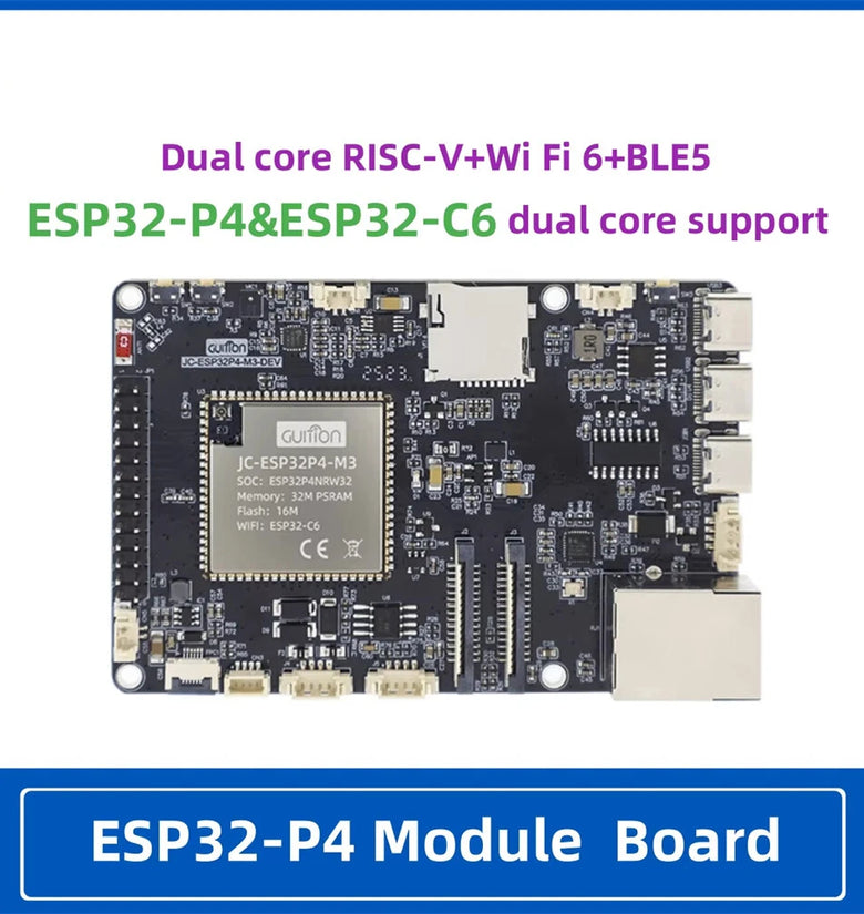 ESP32P4 Module ESP32-P4 ESP32-C6 Dual-Core RISC-V Processor Development Board High Speed Connectivity IoT Solution