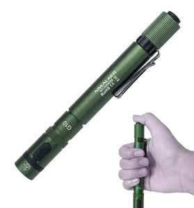 Niwalker NWG10 650 Lumen USB Rechargeable LED Penlight EDC Pocket Flashlight with Bidirectional Clip