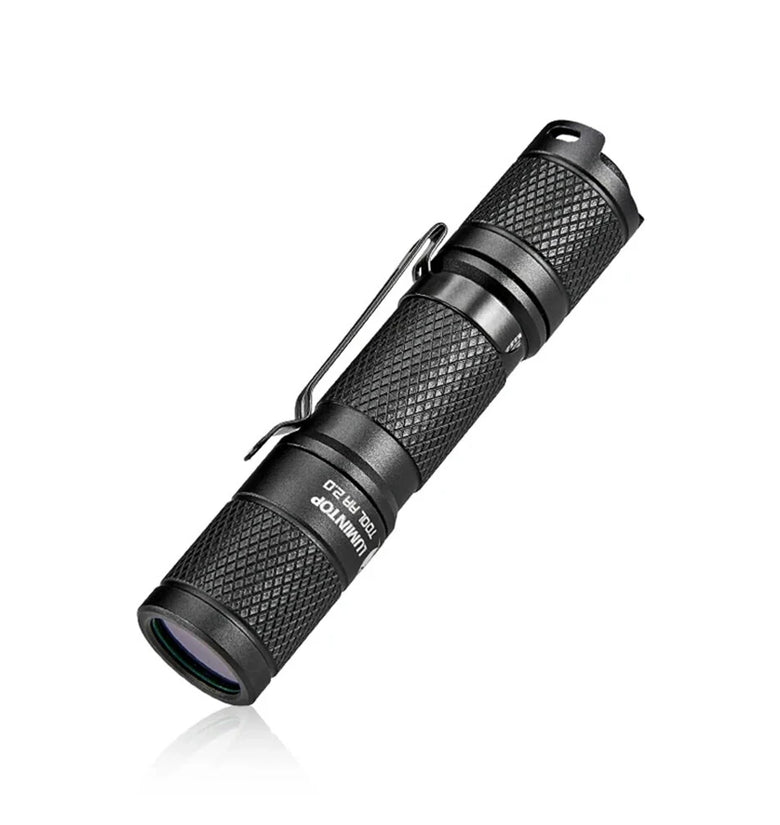 Lumintop Tool AA UV 2.0 Ultraviolet Flashlight UV Flashlight 2 Mode 365nn Wavelength Black Light Flashlight 14500 Battery Mini Camping UV Torch