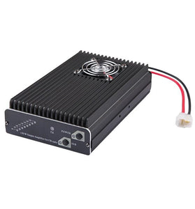 High Power CB-27 Amplifier All Mode SSB 150W Shortwave Amplifier with Dustproof Function 3-5km Communication Range Black Gray
