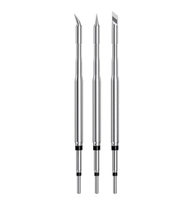 FNIRSI HS-02B Series Solder Tip Replacement I/IS/K Type Soldering Iron Head For FNIRSI HS-02A HS-02B Station