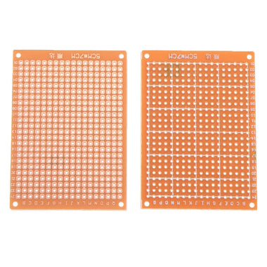 10pcs Universal PCB Board 5x7cm 2.54mm Hole Pitch DIY Prototype Paper Printed Circuit Board Panel Single Sided Board