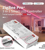 GLEDOPTO C-202P ZigBee3.0 Pro+ 3 in 1 LED Strip Controller 20A Max RGBCCT/RGBW/RGB Home Tuya Smart Life APP Voice Control with Alexa