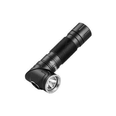 Lumintop L1 Rotating Flashlight 900 Lumen 126 Meters L Flashlight 90 Degree Change 14500 Flashlight with Magnetic Tail Camping Flashlight Torch