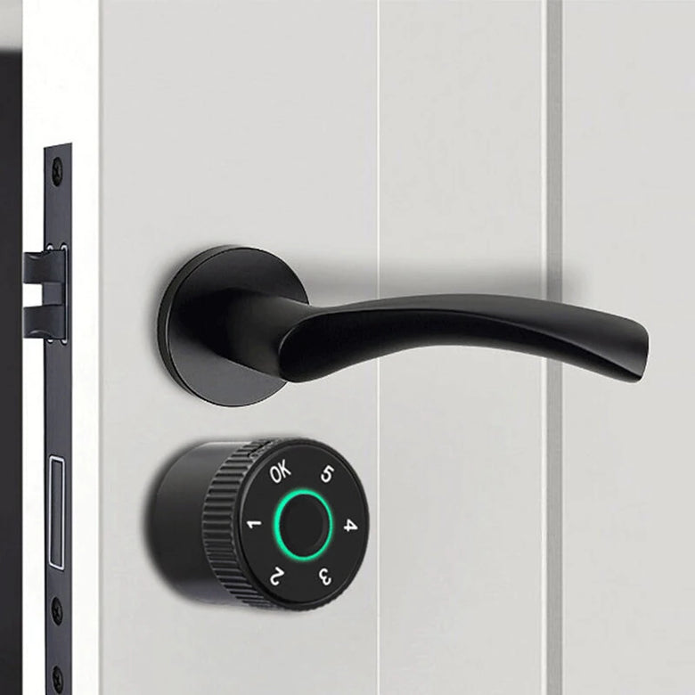 Smart Electronic Lock Cylinder Tuya App Fingerprint Password Unlock Upgrade for Mechanical Door Locks Security Home