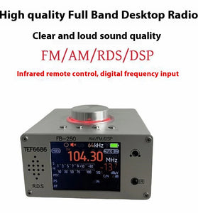 TEF6686 Digital Radio Receiver All-Band FM/AM/SW/MW/LW Coverage with Digital Audio Amplifier and Long Battery Life