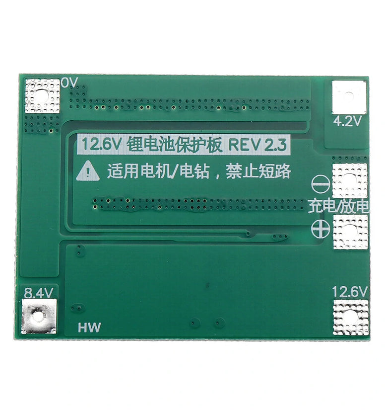 3S 11.1V 12.6V 40A 18650 Li-ion Lithium Battery BMS Protection Board