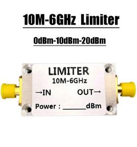 PIN Diode SMA RF Limiter 10M-6GHz 10dBm 20dBm 0dBm with CNC Housing