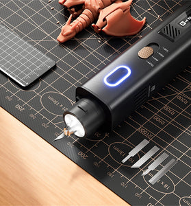 Jakemy JM-Y10 PRO Ultrasonic Cutter and Polisher 35W 40kHz Precision Cutting Dual Function Jakemy Z-26 Rotatable Cutting Support Stand Safety Design for Metal Wood Plastic Crafts