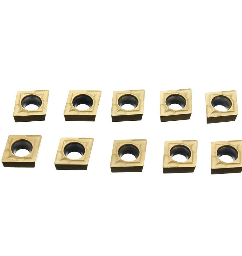 4pcs 6/7/8/10mm SCLCR06 Turning Tool Holder Lathe Boring Bar With 10pcs CCMT060204 Inserts