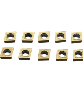 4pcs 6/7/8/10mm SCLCR06 Turning Tool Holder Lathe Boring Bar With 10pcs CCMT060204 Inserts