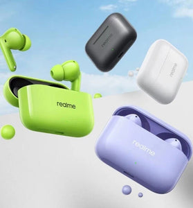 Realme Buds T200 TWS Earbuds ANC bluetooth 5.4 Earphone Hi-Res Audio 3D Spatial Sound AI Call Noise Reduction 50H Playback In-ear Sports Headphones