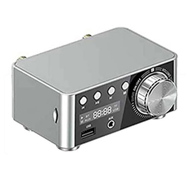 bluetooth Digital Power Amplifier D-Class Mini Amplifier HiFi Sound MP3 Player Lossless Player Mini Audio Hifi Bluetooth 5.0 Power Class D Amplifier Tpa3116 Digital Amp 50Wx2 Home Audio Car Marine USB/AUX IN