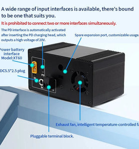 Sinilink XY6509S CNC DC Regulated Laboratory Power Supply 0-65V 585W Buck Converter Color Screen Adjustable Voltage Current Regulator