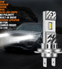 SEALIGHT S6-H7 Pair Car LED Headlight Bulbs 30W 3000LM 6500K High Power Canbus Super Bright 5530 LED Chips IP68 Waterproof