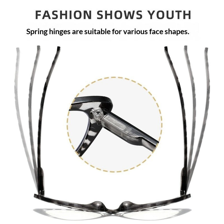 Fashion Classic Retro Cat Eye Type Reading Glasses for Women Anti Blue Light Presbyopic Eyeglasses