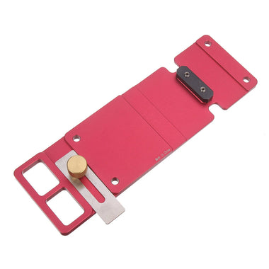 Aluminum Alloy Track Saw Square Woodworking 90 Degree Angle Stop Positioning Limiting Clamp for Electric Circular Saw Guide Rail