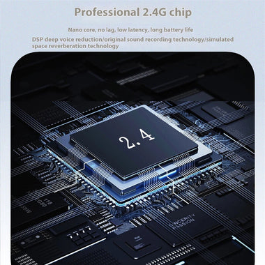 S5 Wireless Microphone Magnetic Lavalier Microphone with Charging Case 2.4G DSP Noise Cancelling Microphone 24H Battery Type-C Interface Transceiver for iPhone Android YouTube TikTok