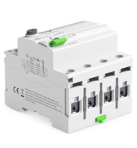 Chayo RCD RCCB Type B Earth Leakage Residual Current Circuit Breaker Evse 2P 4P AC 63a 30ma 100ma 300ma 10KA Din Rail 230V