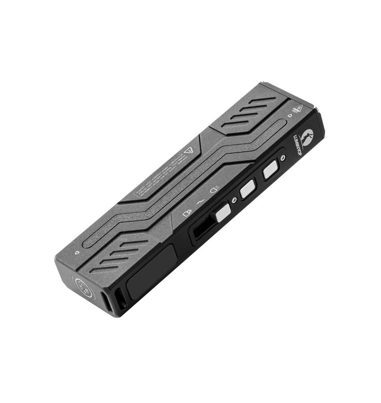 Lumintop MoonBox 3.0 1200LM 112M Range Multi-function Smart Flat EDC Flashlight LED Screen Mini RGB Atmosphere Light 365nm UV Light USB-C Charging Strong Magnetic Side Working Light for Hiking Camping Outdoor Emergency