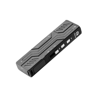 Lumintop MoonBox 3.0 1200LM 112M Range Multi-function Smart Flat EDC Flashlight LED Screen Mini RGB Atmosphere Light 365nm UV Light USB-C Charging Strong Magnetic Side Working Light for Hiking Camping Outdoor Emergency