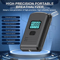 Portable Car Breathalyzer High-Accuracy LCD Digital Display Personal Alcohol Tester
