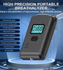 Portable Car Breathalyzer High-Accuracy LCD Digital Display Personal Alcohol Tester