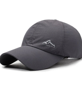 Summer Breathable Hiking Caps Mesh Quick Drying Men Women's Outdoor Sports Travel Fishing Climbing Cycling Running Baseball Hat