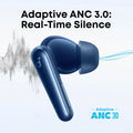 Soundcore Liberty 5 TWS Earbuds Wireless bluetooth 5.4 Earphone Adaptive ANC3.0 Noise Cancelling 6-Mic AI Call Reduction Bass LDAC Hi-Res Audio 48H Playback In-ear Sports Headphones
