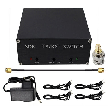 SDR Transceiver Switch Antenna Sharer TR Switch Box 100W DC 160MHz Aluminum Alloy Box