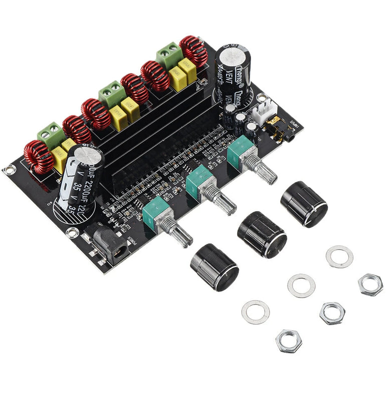 XH-M573 High Power 2.1 Channel TPA3116D2 Digital Amplifier Board 80W+80W+100W