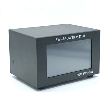 200W High Power SWR Meter 1.8-54MHz HF VHF UHF 4.3 Inch IPS Color Display Fine Tuning Shortwave Radio Accessories CQV-SWR-508 VSWR Power Meter