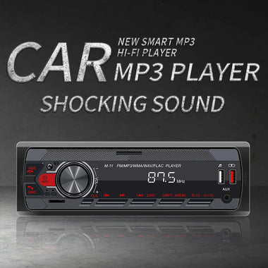 12V Car Radio Stereo Player Digital bluetooth Car MP3 Player FM Radio Stereo Audio Music USB/SD with In Dash AUX Input