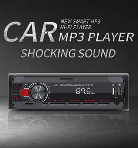 12V Car Radio Stereo Player Digital bluetooth Car MP3 Player FM Radio Stereo Audio Music USB/SD with In Dash AUX Input