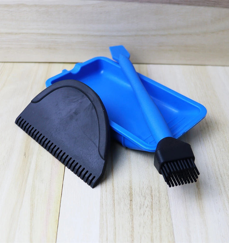 Silicone Glue Applicator Kit Glue Brush Glue Tray Glue Spreader Woodworking Glue Spreader Applicator Set