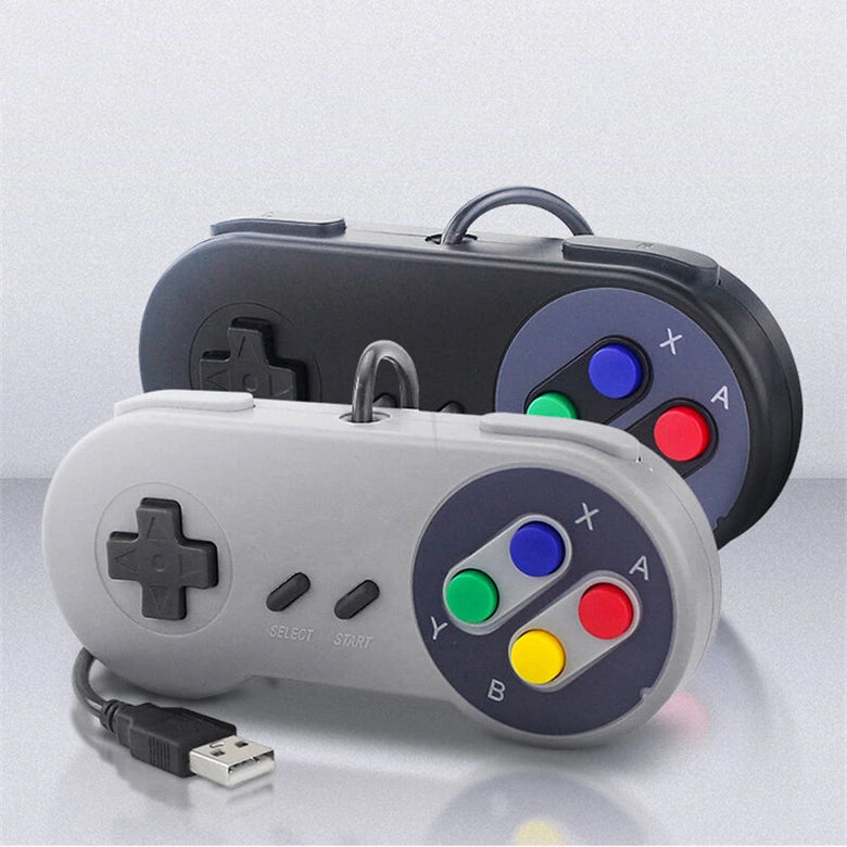 Retro Style USB Gamepad Controller for PC Raspberry Pi High Sensitivity Plug and Play Supports WINDOWS98/2000/ME/XP RetroPie Gaming SNES/NES Controllers