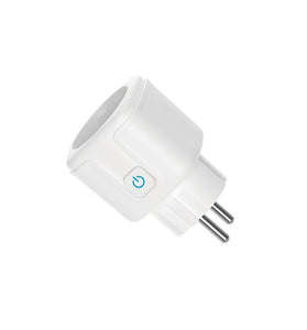 CROSIKO BSD33EU 16A Smart WiFi Socket EU Power Monitoring Timing Function Countdown Voice Remote Control Works with Alexa Google Assistant