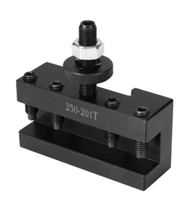 DEMOKE 250-201T Enlarged Quick Change Tool Post System High-Precision Dovetail Slot Heavy-Duty Steel Construction for Lathes Machining