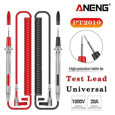 ANENG PT2010 Multifunctional Tester Lead Universal Multimeter Probe Spring Wire Pen Cable Electric Tools for Digital Multimeter
