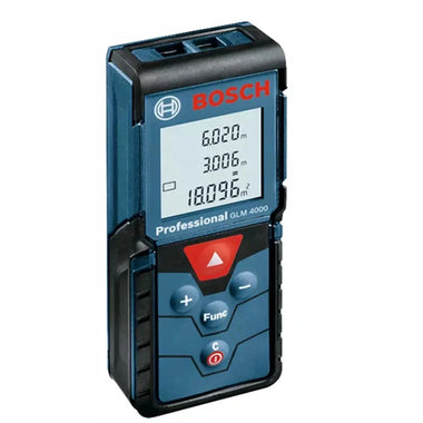 GLM4000 Professional Laser Distance Meter 40m IP54 2mm Accuracy Multiple Measurement Modes Automatic Backlight Sound Prompts Portable Size