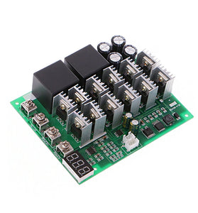 DC 10-55V 12V 24V 36V 48V 55V 100A Motor Speed Controller PWM HHO RC Reverse Control Switch with LED Display