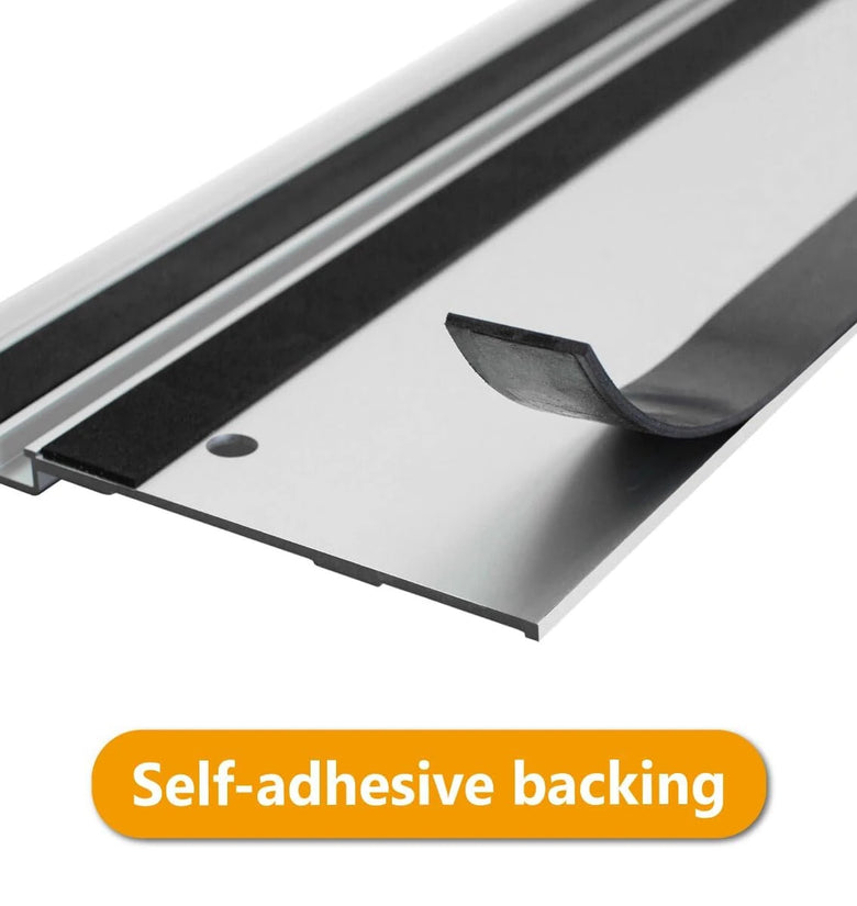 3m / 118 Inch Splinter Guard Replacement Strip for Track Saw Rail Roll Rubber Self Adhesive Anti Splintering for Makita Milwaukee Guide Rail