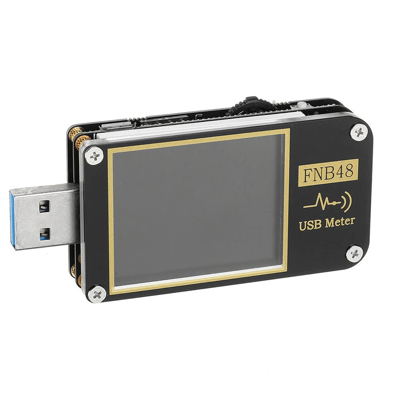 FNB48 USB Tester Voltmeter Ammeter bluetooth APP Tester Current and Voltmeter USB Tester With USB-A/Micro USB /Type-C Interface