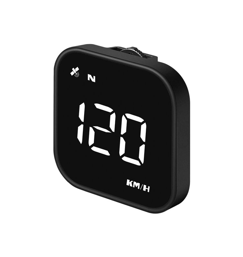 Car HUD Head-up Display Car GPS Universal Multi-function Speedometer Compass HD Smart Display USB Rechargeable