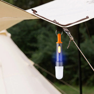 BIKIGHT 1000M Powerful Long Range Zoomable Flashlight 1200mAh Battery Tpye-C Rechargeable  Camping Light