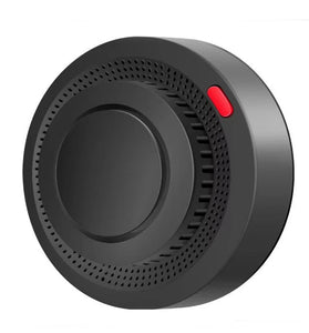 Tuya WiFi Smoke Detector Ceiling Mounted Fire Alarm Smart Home Tuya APP Control 80dB Battery Powered Sensor