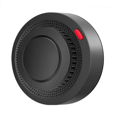 Tuya WiFi Smoke Detector Ceiling Mounted Fire Alarm Smart Home Tuya APP Control 80dB Battery Powered Sensor